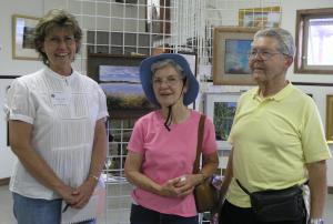 New friends and customers  from Boise, Idaho, Fay and Jules Levin. 